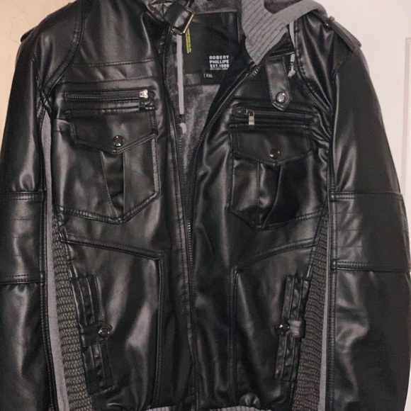 robert phillipe leather jacket
